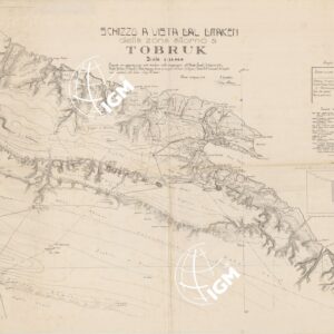 SCHIZZO A VISTA DAL DRAKEN DELLA ZONA ATTORNO A TOBRUK