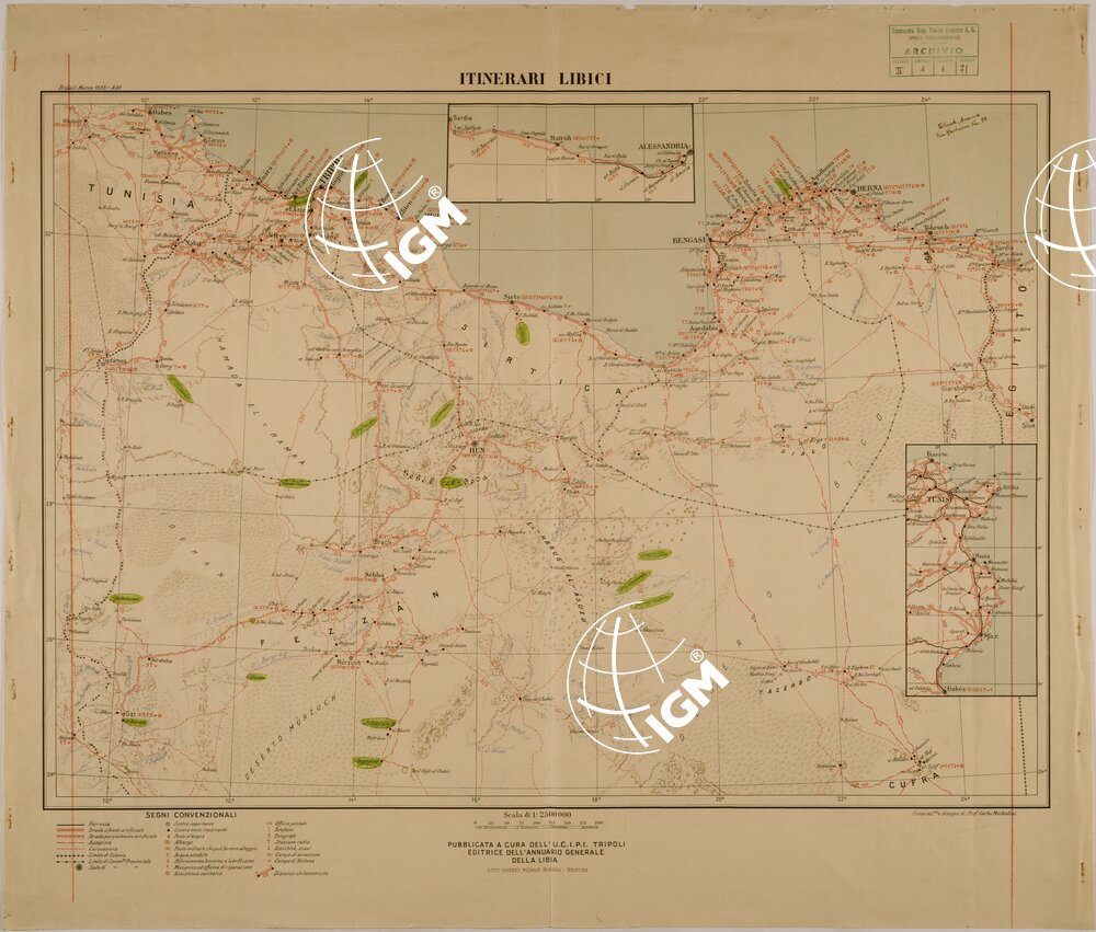 ITINERARI DELLA LIBIA.