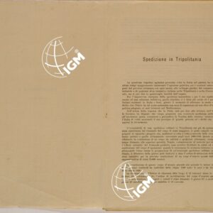 SPEDIZIONE IN TRIPOLITANIA ED CIRENAICA - BOLLETTINO N. 1 P. 5.
