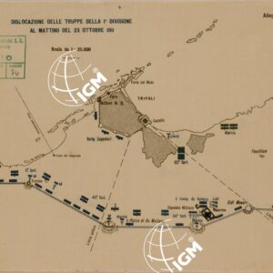 SPEDIZIONE IN TRIPOLITANIA ED CIRENAICA - BOLLETTINO N. 4 SCHIZZO 1.