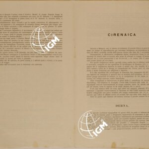 SPEDIZIONE IN TRIPOLITANIA ED IN CIRENAICA - BOLLETTINO N. 5 P. 4-5.