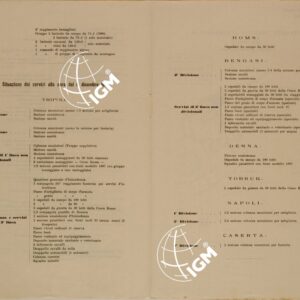 SPEDIZIONE IN TRIPOLITANIA ED IN CIRENAICA - BOLLETTINO N. 5 P. 12-13.