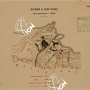 SPEDIZIONE IN TRIPOLITANIA ED IN CERENAICA - BOLLETTINO N. 5 SCHIZZO 3.