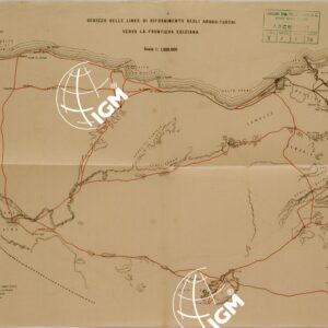 SPEDIZIONE IN TRIPOLITANIA ED IN CIRENAICA - BOLLETTINO N. 5 SCHIZZO 6.