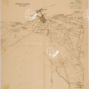 SPEDIZIONE IN TRIPOLITANIA ED IN CIRENAICA - BOLLETTINO N. 6 SCHIZZO 1.