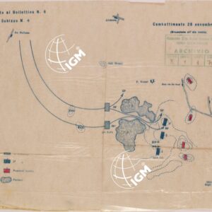 SPEDIZIONE IN TRIPOLITANIA ED IN CIRENAICA - BOLLETTINO N. 6 SCHIZZO 4.