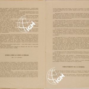 SPEDIZIONE IN TRIPOLITANIA ED IN CIRENAICA - BOLLETTINO N. 7 P. 6-7.