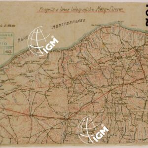 PROGETTO DI LINEE TELEGRAFICHE BARCE (MERG) CIRENE.