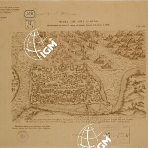 PIANTA DELL'ISOLA DI GERBA.