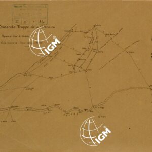 CARTA ITINERARIA REGIONE A SUD DI GEDABIA.