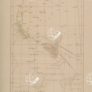 LIBIA CON LE VARIAZIONI DEI LIMITI DI STATO.