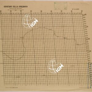 QUADRETTATTURA GEOGRAFICA CON NUMERAZIONE PARANETRICA - CARTA 1.