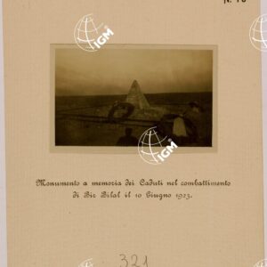MONUMENTO A MEMORIA DEI CADUTI NEL COMBATTIMENTODI BIR BILAB