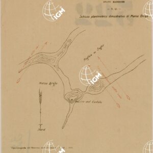SCHIZZO PLANIMETRICO DIMOSTRATIVO DI MARSA BREGA