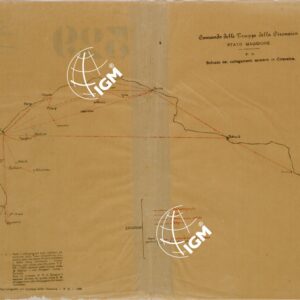 SHIZZO DEI COLLEGAMENTI ESISTENTI IN CIRENAICA