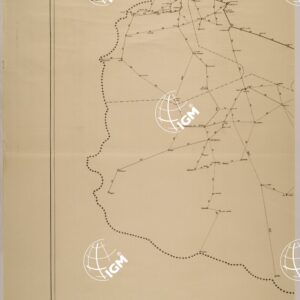 SCHEMA DELLE DISTANZE CHILOMETRICHE DELLA LIBIA TAVOLA 1