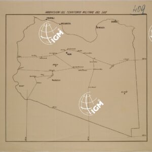 SUDDIVISIONI DEL TERRITORIO MILITARE DEL SUD.