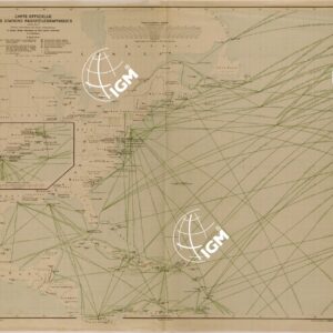 OCEANO ATLANTICO DEL NORD STAZIONI RADIOTELEGRAFICHE.