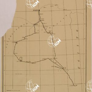 ITINERARIO DELLA MISSIONE DESIO NEL DESERTO LIBICO.