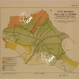 CARTA GEOLOGICA DI DERNA