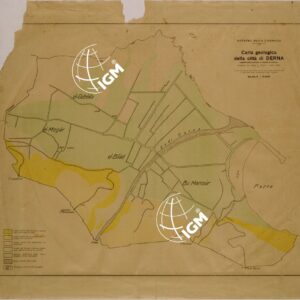CARTA GEOLOGICA DI DERNA