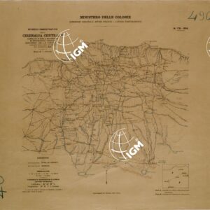 SCHIZZO DIMOSTRATIVO DELLA CIRENAICA CENTRALE