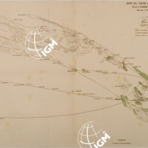 CARTA DEL TEATRO DI OPERAZIONI ZUARA