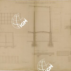 PROGETTO E PARTICOLARI DI SERBATOIO IN CEMENTO ARMATO