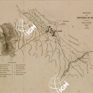 SCHIZZO DEI DINTORNI DI HOMS