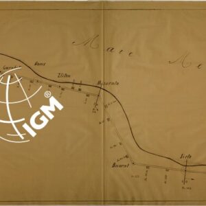 STRADA LITORANEA LIBICA - DISLOCAZIONE CASE CANTONIERE - CARTA 1.