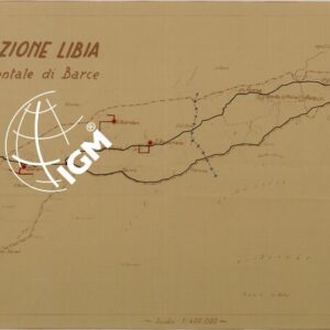 ZONA BENGASI - DERNA - NUOVI VILLAGGI - NUOVE STRADE.