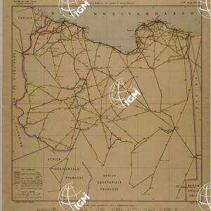 PRINCIPALI COMUNICAZIONI STRADALI IN LIBIA.