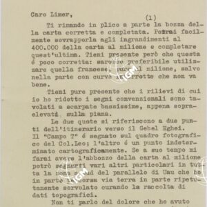 ITINERARI NEL TIBESTI - FOGLIO 1.