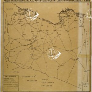 PRINCIPALI COMUNICAZIONI STRADALI DELLA LIBIA.