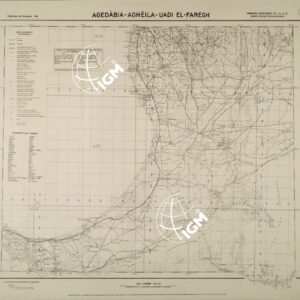 AGEDABIA - AGHEILA - UADI EL FAREGH.