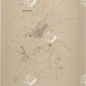 PORTO E CITTA' DI BENGASI.