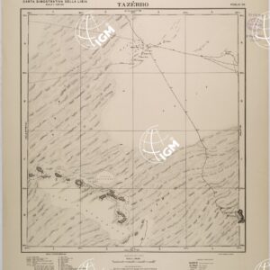 LIBIA - FOGLIO 39 - TAZERBO.