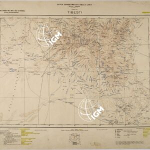 CARTA DIMOSTRATIVA - FOGLIO 10 - TIBESTI.