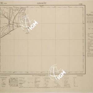 TRIANGOLI DELLA RETE GEODETICA SU FOGLI - FOGLIO 1798 - AMSEAT.