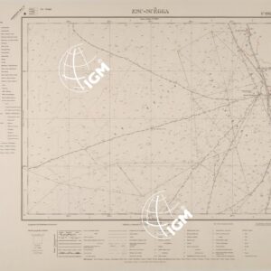 TRIANGOLI DELLA RETE GEODETICA SU FOGLI - FOGLIO 1997 - ESC SCEGGA.