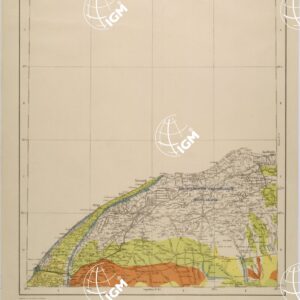 CARTA DELLA TRANSITABILITA' DELLA CIRENAICA - BENGASI.