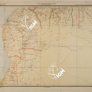 CARTA DIMOSTRATIVA DELLA CIRENAICA - FOGLIO II - BENGASI.