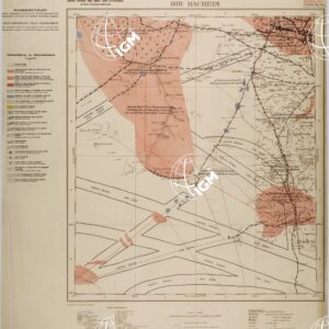 CARTA DIMOSTRATIVA DELLA TRANSITABILITA' DELLA CIRENAICA - BIR HACHEIM.