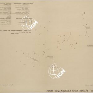 CAMPO FORTIFICATO DI TOBRUCH - AZZURRO.