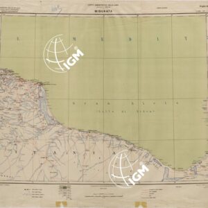 CARTA DIMOSTRATIVA DELLA LIBIA - FOGLIO 2 - MISURATA.