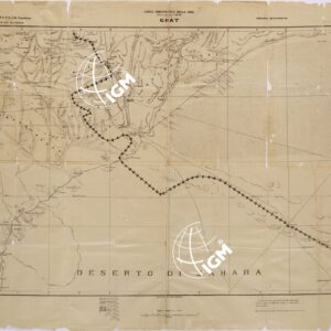 CARTA DIMOSTRATIVA DELLA LIBIA - FOGLIO 7 - GHAT.