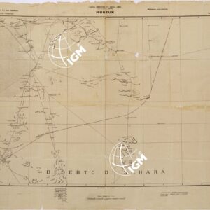CARTA DIMOSTRATIVA DELLA LIBIA - FOGLIO 8 - MURZUK.