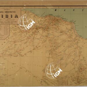 CARTA DIMOSTRATIVA DELLA LIBIA - TAVOLA 1.