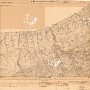 CARTA DELLA LIBIA - FOGLIO 1390 II - ZAUIA MIRAD MASAUD - ORIGINALI ALLA SCALA DI 1:25.000