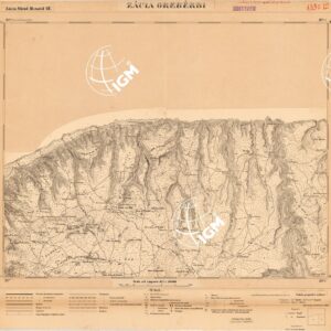 CARTA DELLA LIBIA - FOGLIO 1390 III - ZAUIA GREBERBI - ORIGINALI ALLA SCALA DI 1:25.000